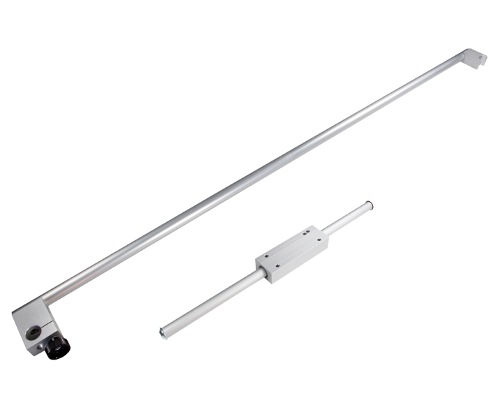 Materialauflagen-Verlängerung für die Varga VA 31-15 Tischkreissäge, links montiert zur Vergrößerung der Auflagefläche für große Werkstücke.