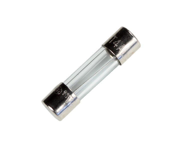 4 A fuse for 100–120 V, compatible with Varga VA 1, VA 2, VA 10, and VA 21-7 for overload and short-circuit protection.